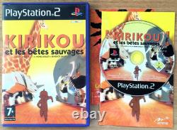 Kirikou Et Les Bêtes Sauvages Complete French Ps2 Version Very Rare