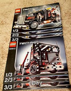 LEGO 8285 Bigger Black Recovery vehicle silver Edition VERY RARE complete