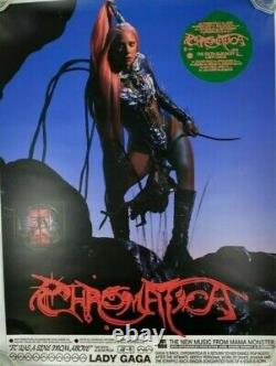 Lady Gaga Official Chromatica Poster 18x24 Very Limited Edition Rare Sold Out