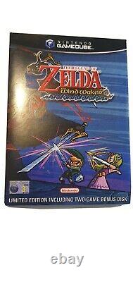 Legend of Zelda The Wind Waker GameCube. VERY Rare HMV sleeve Limited Edition