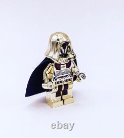 Lego Chrome Gold Plated Darth Revan Minifigure Very Rare Limited Edition New