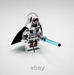 Lego Chrome Silver Plated Darth Revan Minifigure Very Rare Limited Edition New