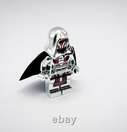 Lego Chrome Silver Plated Darth Revan Minifigure Very Rare Limited Edition New