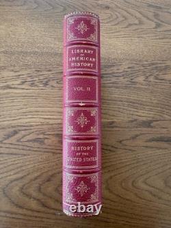 Library of American History Vol 2 John Ridpath 1900 Very Rare Edition