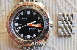 Limited Edition DOXA SUB 750T SHARKHUNTER Swiss Diver. Complete Set. VERY RARE