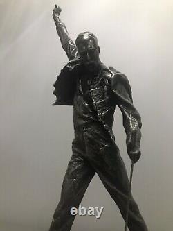 Limited Edition Freddie Mercury Pewter Statue By Compulsion Gallery very rare