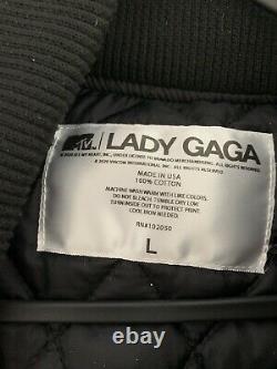 Limited Edition Lady Gaga Chromatica X MTV VMAs Bomber Jacket SIZE L VERY RARE