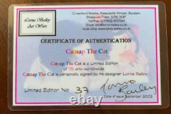 Lorna Bailey VERY RARE Catnap Limited Edition No 37 of 75