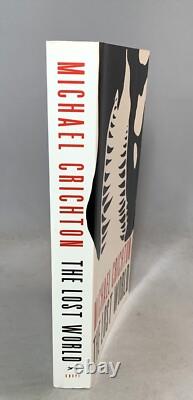 Lost World-Michael Crichton-SIGNED! -TRUE First/1st Softcover Edition! -VERY RARE