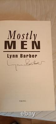 Lynn Barber Mostly Men 1st edition hb hand signed Very rare