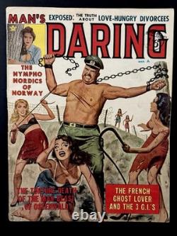 MAN'S DARING. A VERY RARE edition of this wild, taboo, pop-culture collectable