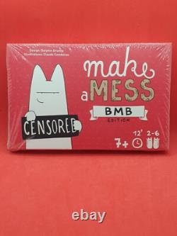 Make A Mess BMB Edition (Adult) Very Rare Kickstarter Board Game Discontinued
