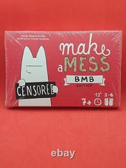 Make A Mess BMB Edition (Adult) Very Rare Kickstarter Board Game Discontinued