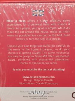 Make A Mess BMB Edition (Adult) Very Rare Kickstarter Board Game Discontinued
