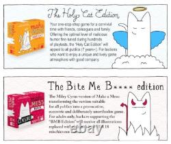 Make A Mess BMB Edition (Adult) Very Rare Kickstarter Board Game Discontinued