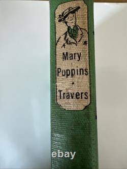 Mary Poppins Book First Edition Library Copy By PL Travers Very Rare Collectible