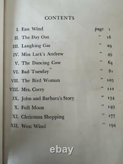 Mary Poppins Book First Edition Library Copy By PL Travers Very Rare Collectible