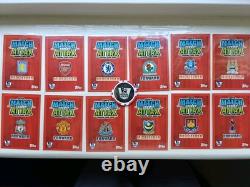 Match Attax 2007-08 100% Complete Set of 12 Limited Edition Cards (Very Rare)
