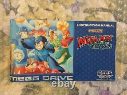 Mega Man The Wily Wars VERY Rare PAL version CIB for Sega Mega Drive Tested