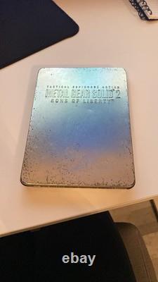 Metal Gear Solid 2 Steel Case UK Limited Edition Complete With Manuals Very Rare