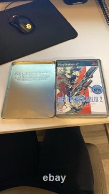 Metal Gear Solid 2 Steel Case UK Limited Edition Complete With Manuals Very Rare