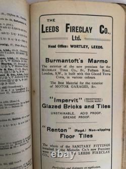 Michelin Guide 1st Edition British Isles 1911 Very Rare Good Order Collectors