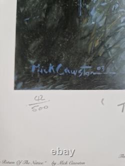 Mick cawston limited edition. VERY RARE. Return of the native