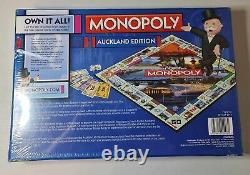 Monopoly Auckland Edition 2013 Very Rare New Sealed Copy