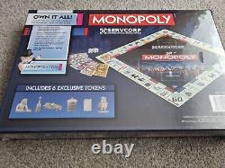 Monopoly SERVCORP Edition, 2014 Hasbro, Very Rare, Collectable, New And Sealed