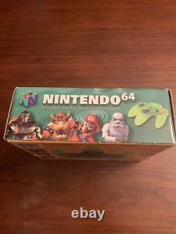 N64 Limited Edition Exteme Green Lime Neon Controller. Mint In Box. Very Rare