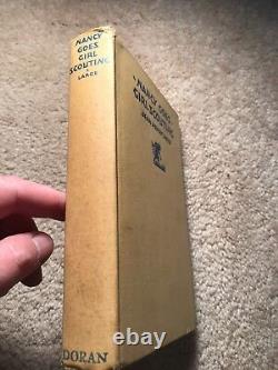 NANCY GOES GIRL SCOUTING Jean Henry Large VERY Rare Hard Copy 1st Edition book