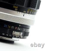 NIKON NIKKOR 85mm 1.8 1971 MINTY! VERY RARE AI CONVERTED VERSION