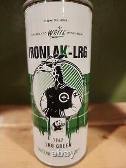 New Pose MSK x Ironlak Limited edition LRG Green Very Rare Limited Numbers