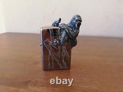 New Very Rare 2015 Zippo 3d Lighter Sculpture Gorilla Limited Edition 0605/2500