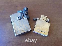 New Very Rare 2015 Zippo 3d Lighter Sculpture Gorilla Limited Edition 0605/2500