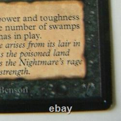 Nightmare Mtg Beta 1993 Very Fine/near Mint See Photo's Rare