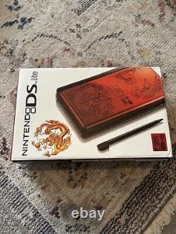 Nintendo DS Lite Red Dragon Limited Edition Boxed, Very Rare