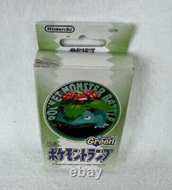 Nintendo Pokemon Playing Card Green Version 1998 Very Rare Used Japanese