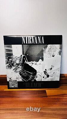 Nirvana Bleach (Limited Edition White Vinyl 2002) Very Rare