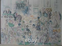 OFFER REC'D Raoul Dufy 1877-1953 Very Rare ORIGINAL LIMITED EDITION LITHO SIGNED
