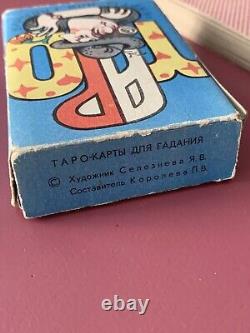 OOP Very Rare Vintage Tarot Cards Divination Original Limited Edition