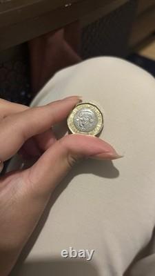 One Pound Very Rare Limited Edition Coin King Charles III 2023