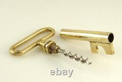 Original 1938 Carl AUBOCK Corkscrew KEY very rare WW2 version! Brass Bronze cork