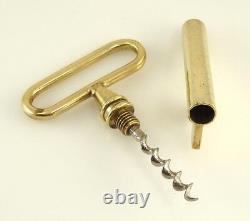 Original 1938 Carl AUBOCK Corkscrew KEY very rare WW2 version! Brass Bronze cork