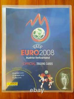 PANINI Euro 2008 BLUE EDITION Trading Cards VERY RARE complete C. Ronaldo rookie