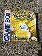 Pokemon Special Pikachu Edition Yellow Version Game Boy Empty Box Only Very Rare