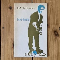 Patti Smith, Ha! Ha! Houdini! , very rare UK first edition, FKN Ace, 1978