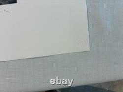 Paul Resika The Pier Print S/N Very Rare edition 100