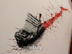 Pejac Wound signed limited print edition of 80 very rare