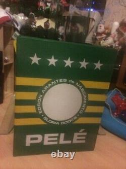 Pele SIGNED Book Limited Edition Signed by Pele King Sized Very Rare 0/2500